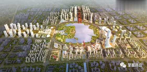 自豪日月湖cbd高清规划大片曝光商丘秒变大都市