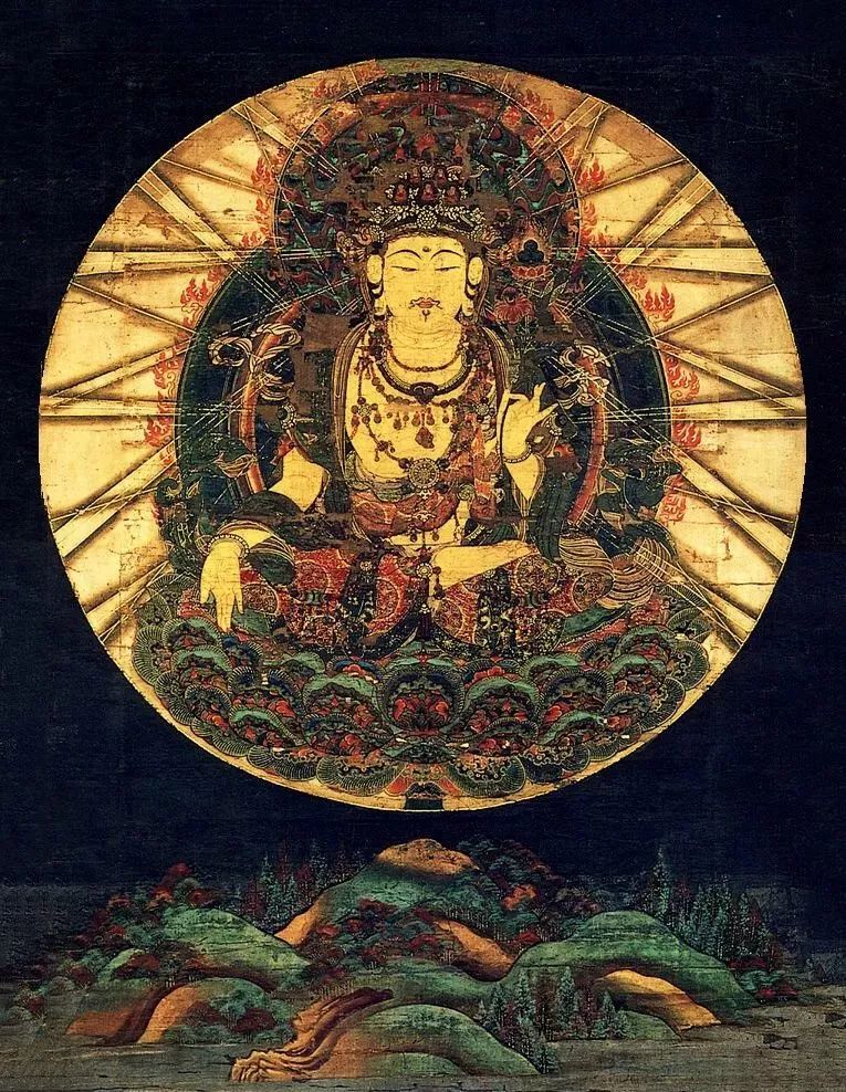 以虚空做佛事的虚空藏菩萨