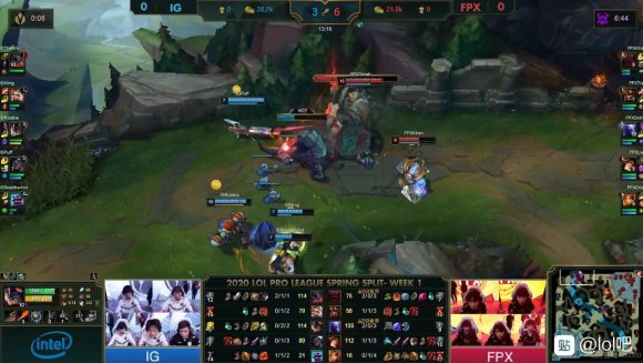 图文直播lpls10春季赛常规赛揭幕战igvsfpx