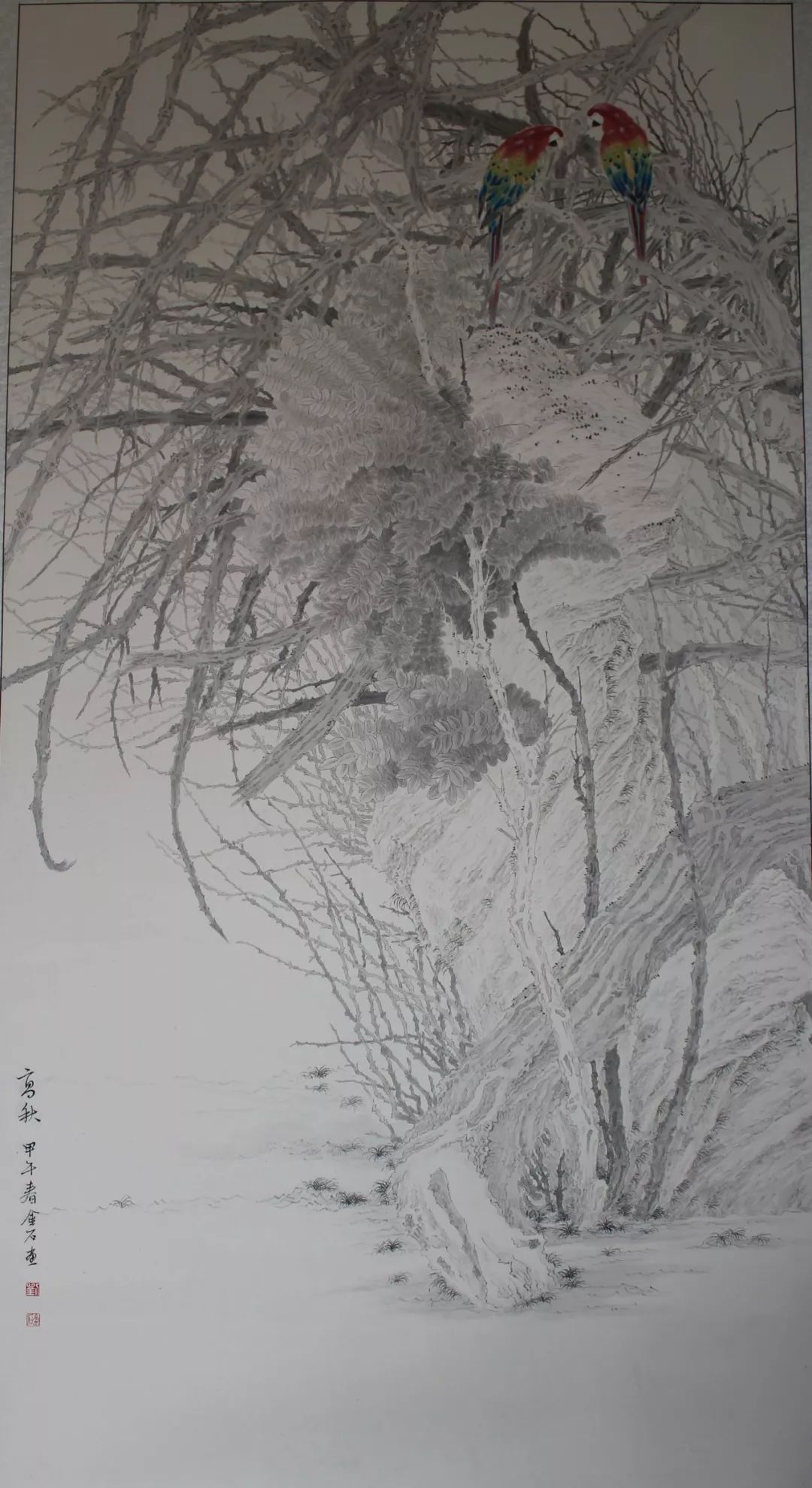 刘金石绘画作品欣赏