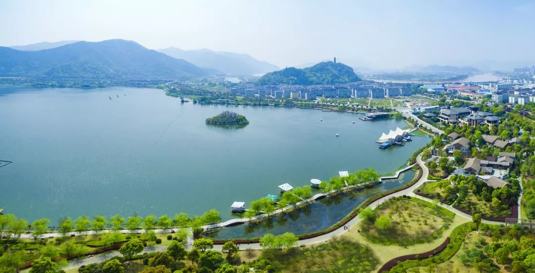 烟雨灵动,诗画江南,记录"网红景点"灵湖的点滴_临海