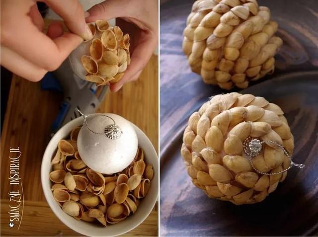 快过年了坚果大卖提醒大家别把果壳丢了哦做手工特别棒