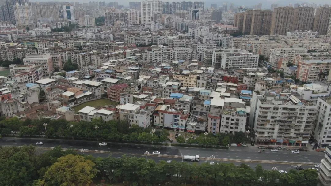 重磅市中心这个村即将改造正开展建筑物测绘