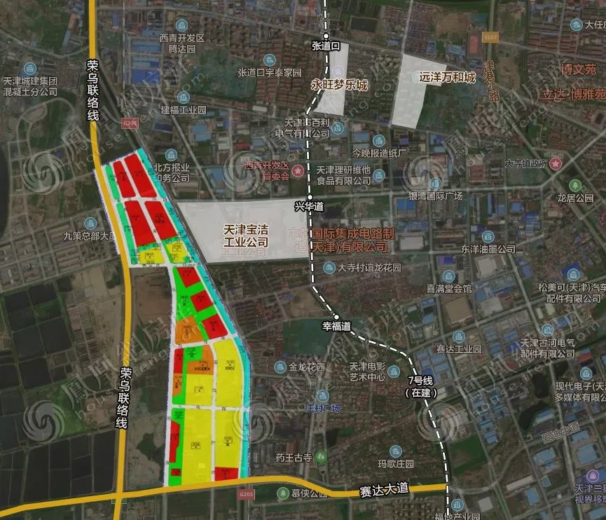 產業園配建居住區天津西青區的這個地方最新規劃公佈