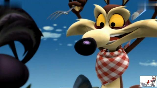 bb鸟与歪心狼3d版歪心狼好不容易爬到山顶准备用餐发现吃错了