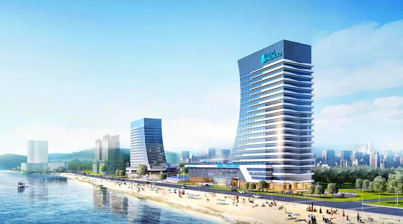 万泰·金沙汇点亮"烟台之夜",非遗特色主题公园亮相开发区金沙滩