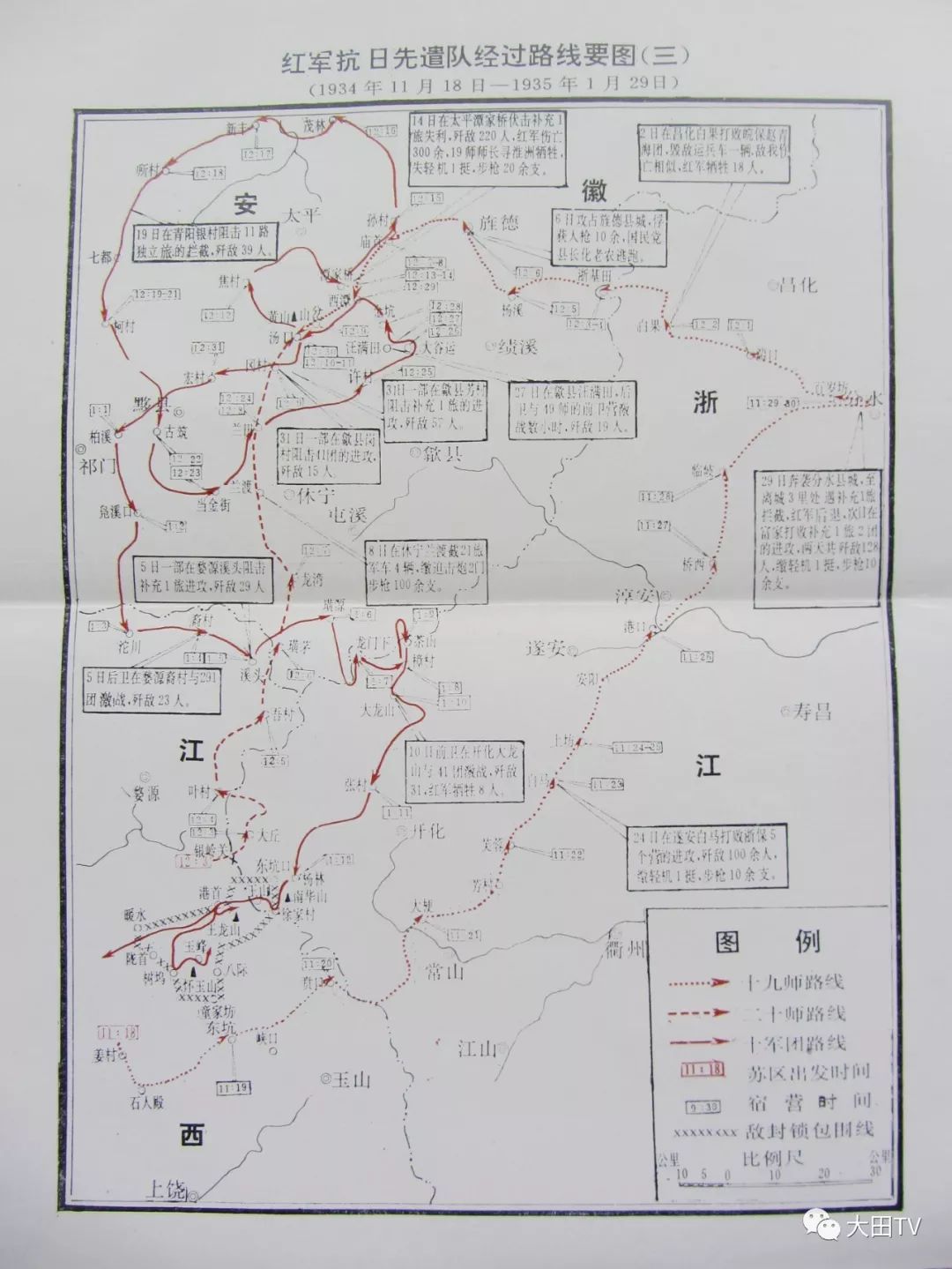 强有力证据证明:大田县是红军北上抗日先遣队攻占的第一座县城