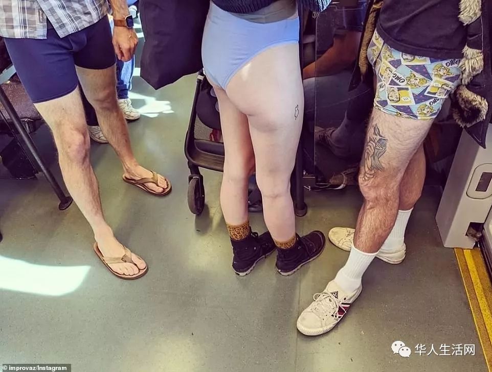 脱脱疯狂脱全美无裤日入乡随俗撤掉裤子的华人真美