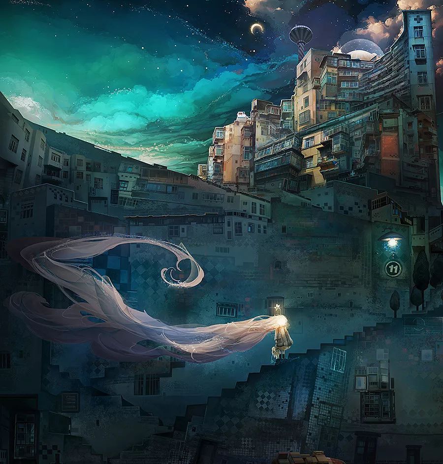 100位插画师经典作品2019他们是这么度过的