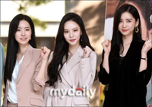 「md photo」 金旻奎陈世妍等韩国艺人出席新剧《抉择-女人们的战争》