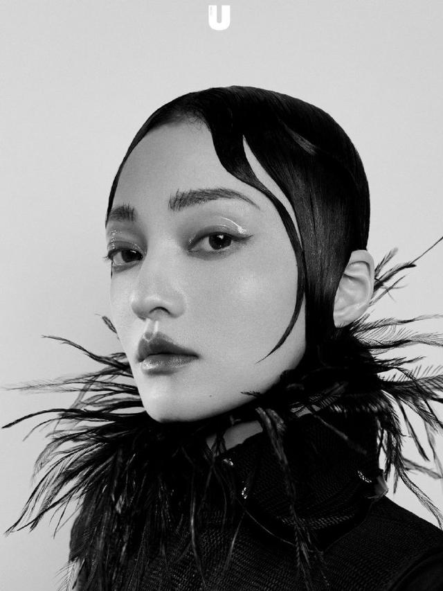 原创张韶涵最新时尚大片变身暗黑女王美得高级潮酷超级个性