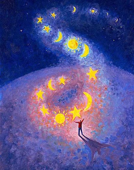 选读星星和花丨金波