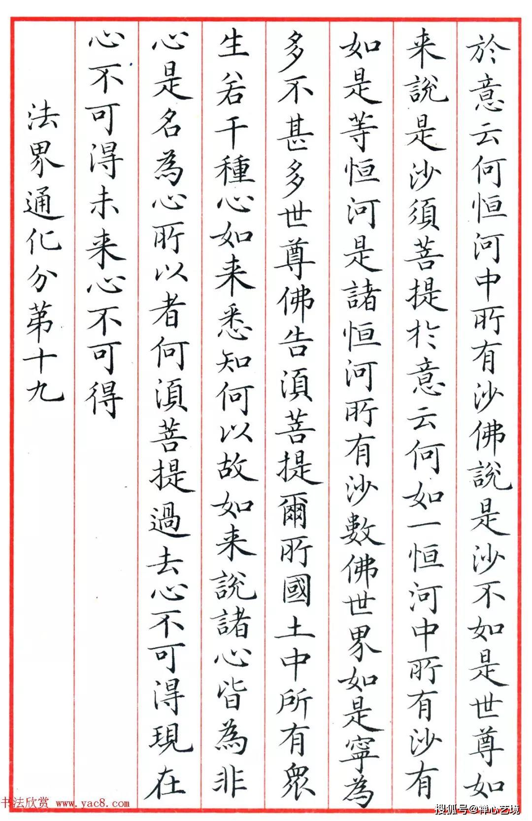 梁林 小楷《金刚经》简静优雅 灵秀流美