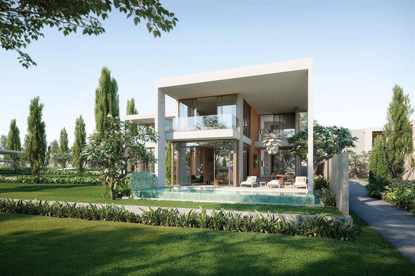 这9款设计感爆棚的高颜值现代风别墅,好看的简直不像实力派!