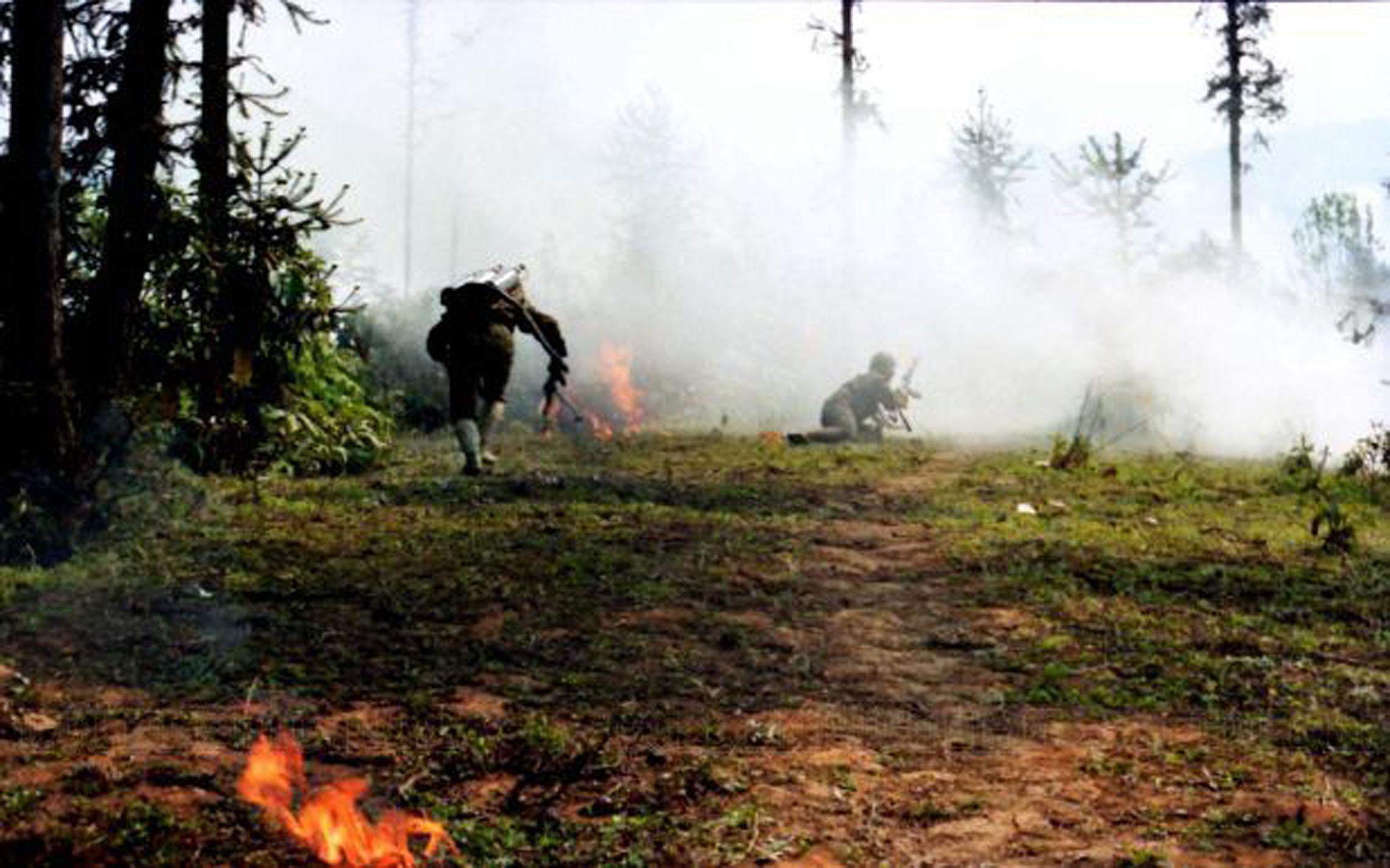 原创副总长练兵心得:训练不在态度狠,声音大!多流汗就少流血