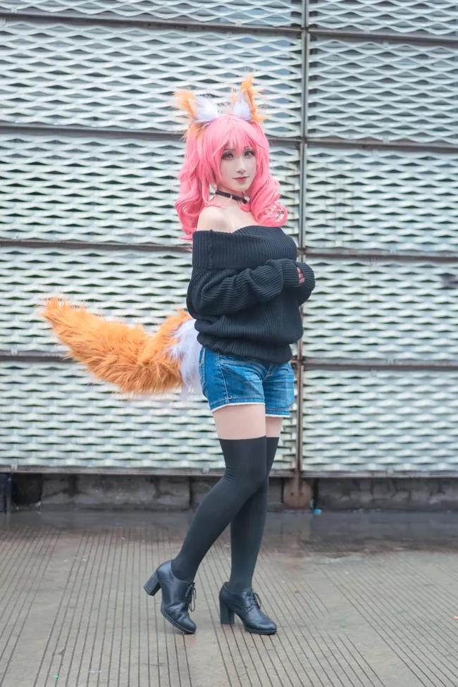 所以说我真的是九尾狐 fate玉藻前cosplay