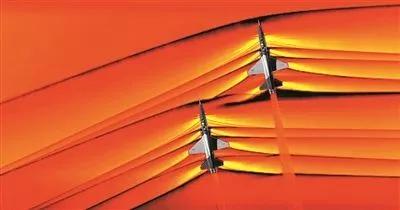 超音速飞机冲击波长什么样连光线都能弯曲