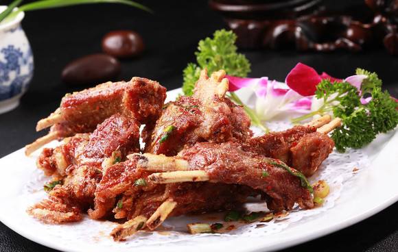 椒盐羊排的制作方法