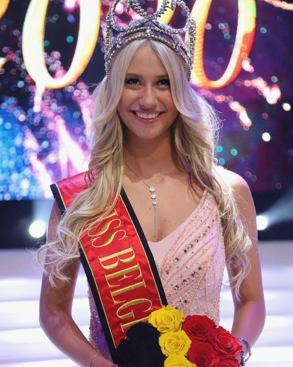 23岁比利时模特走秀摔倒,还意外甩出贴身衣物,却逆袭成选美皇后_席琳