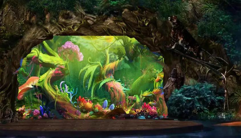 阜阳生态园丨虚拟主持人带你游览魔幻森林