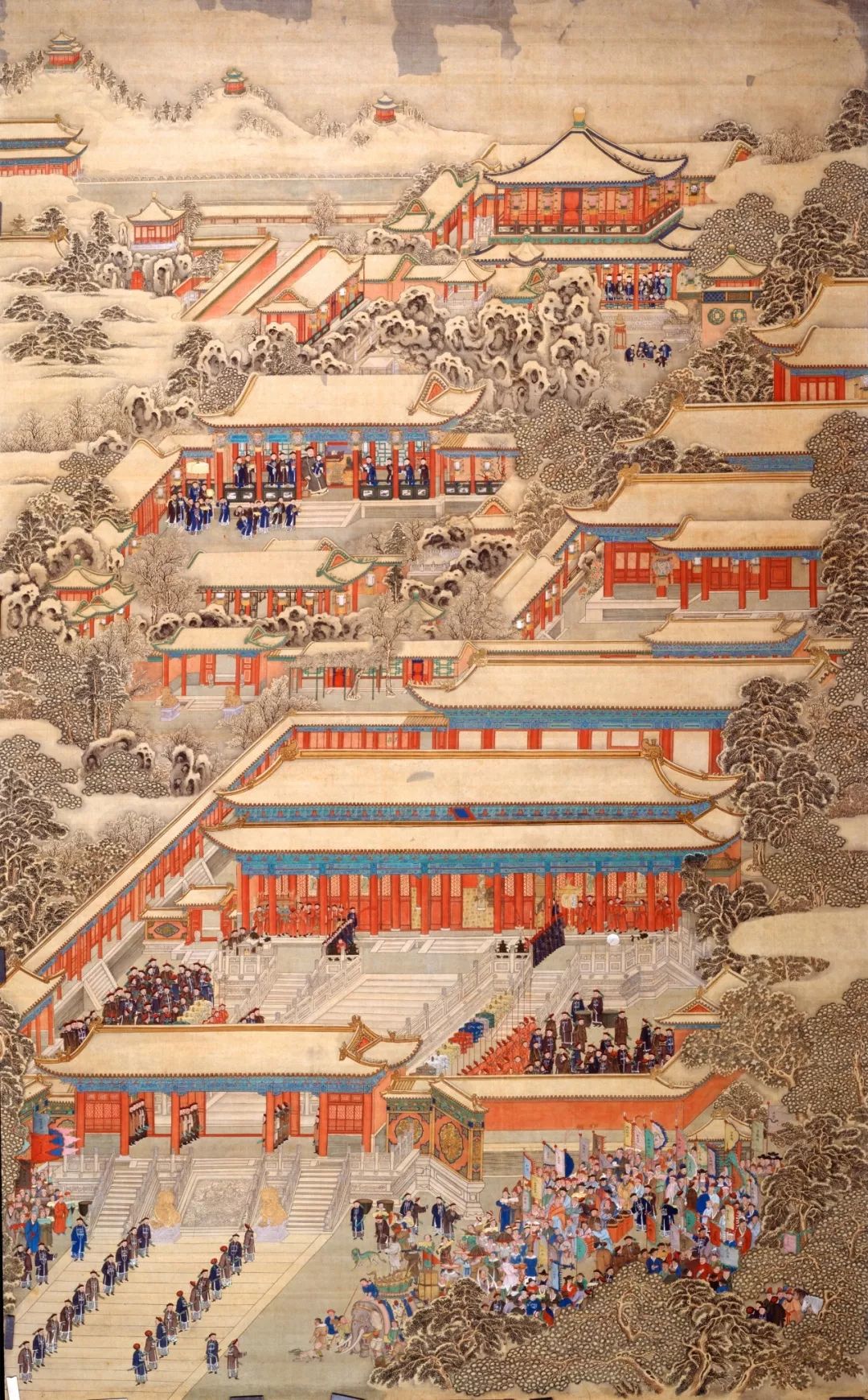 即乾隆皇帝在重华宫摆的茶宴,发生在每年正月初二