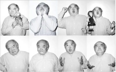 冯骥才为《俗世奇人全本》绘制的插图《燕子李三》钱理群66岁生日时