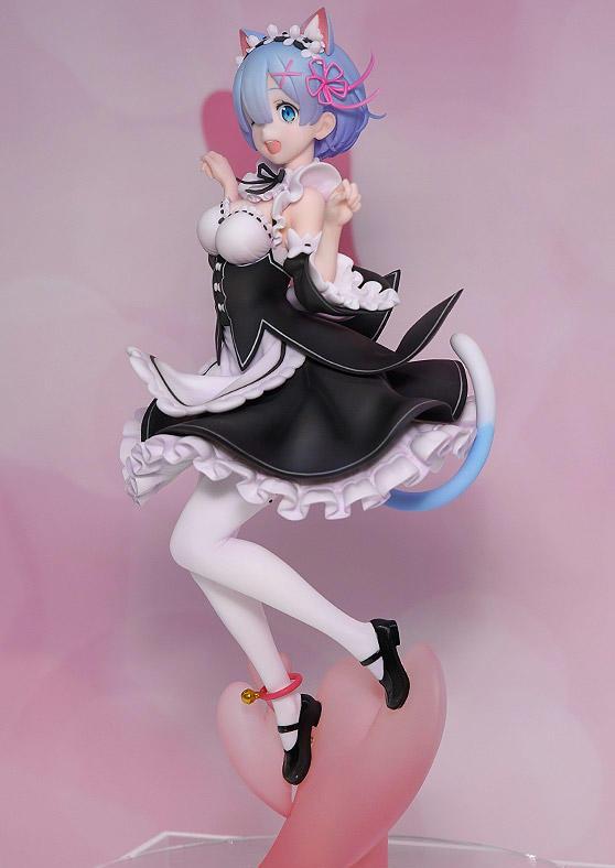 re0让人无法拒绝的超大蕾姆猫娘女仆一款手办包含双倍快乐