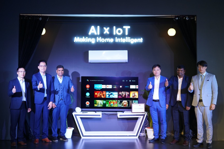 《全面践行AI×IoT战略 TCL印度发布会发重磅新品》