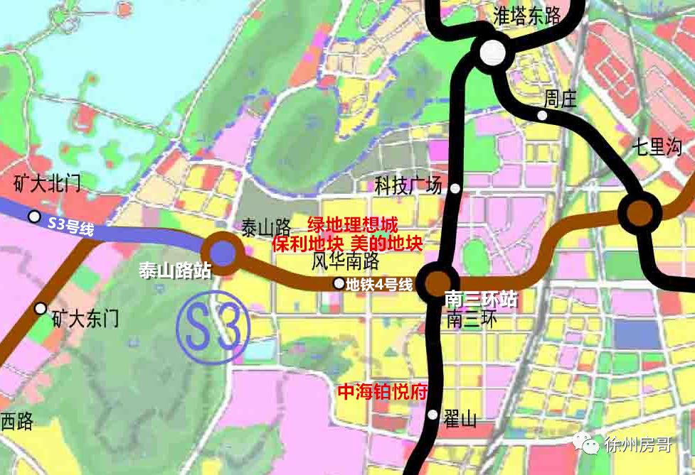 徐州s3轻轨线路线图图片