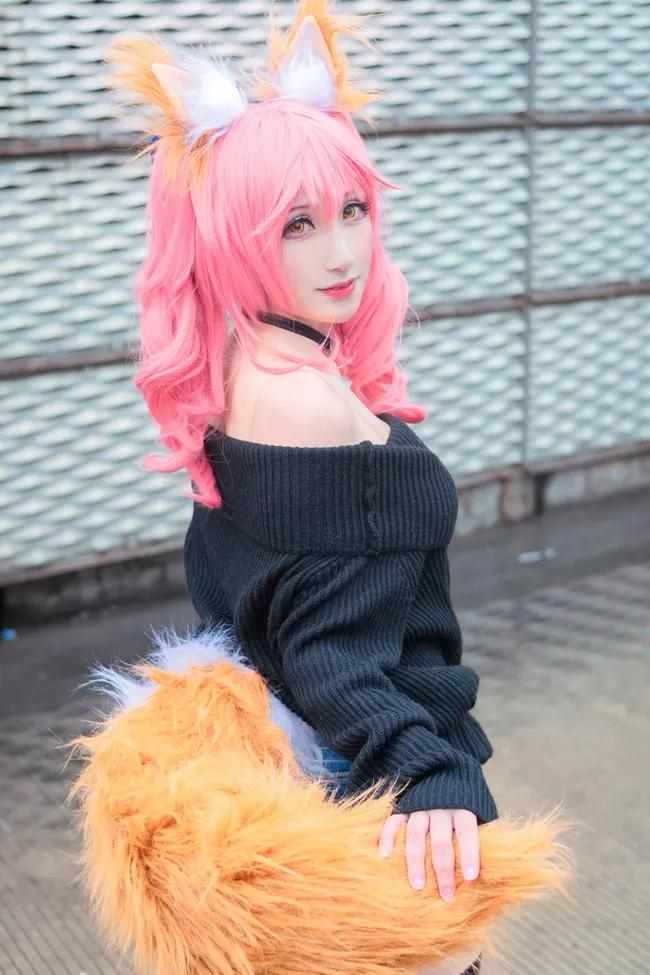 所以说我真的是九尾狐 fate玉藻前cosplay