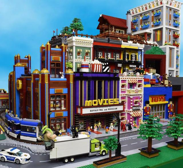 lego乐高moc作品欣赏穷人玩不起乐高只能围观大神家的了