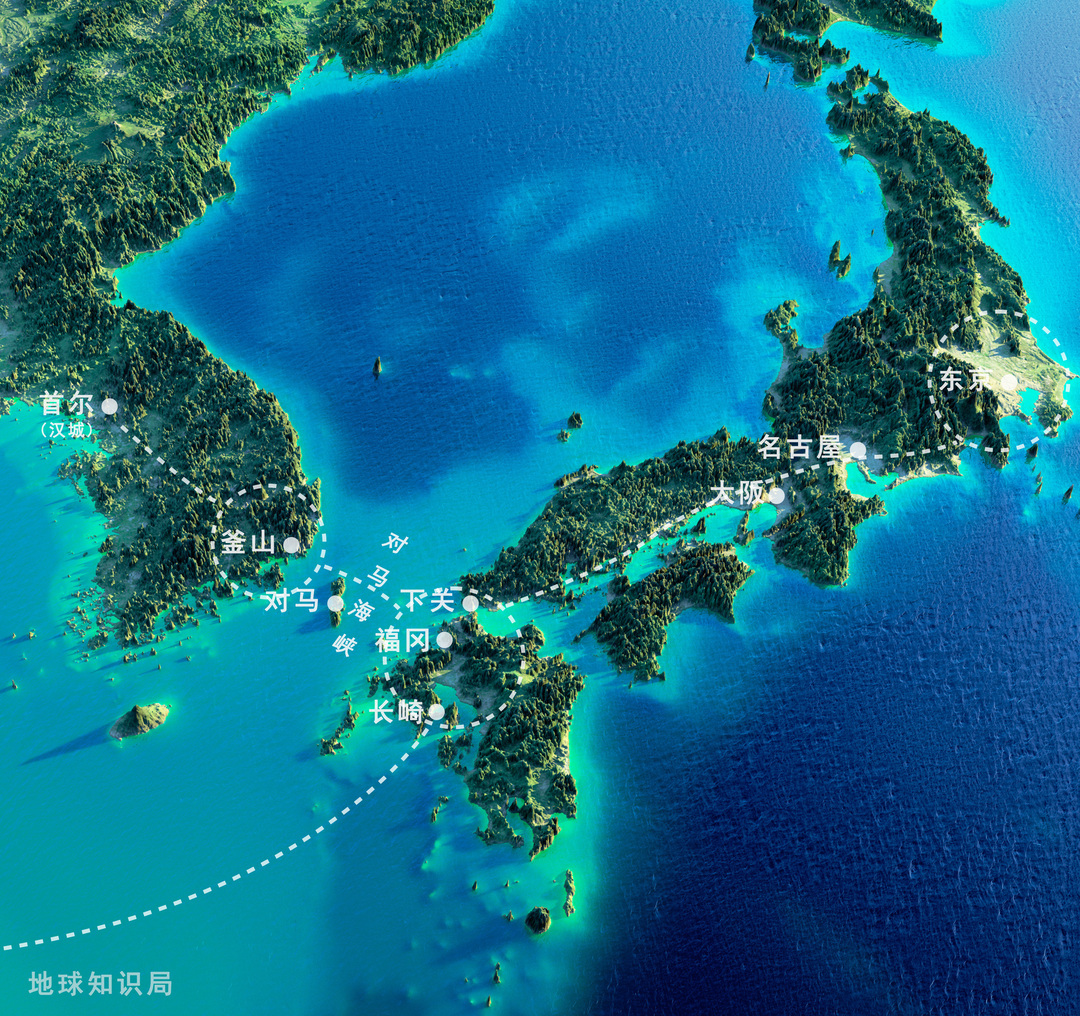 在日本本土将东海道本