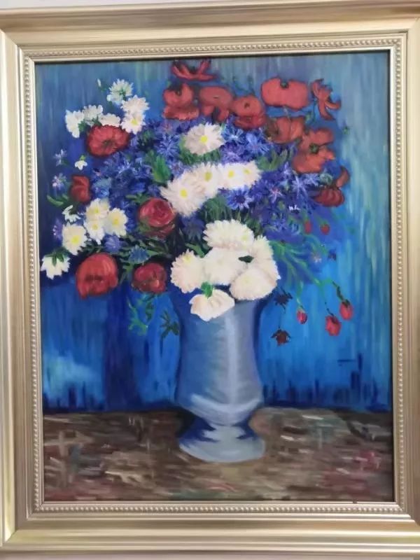 开心妈妈油画班作品汇展