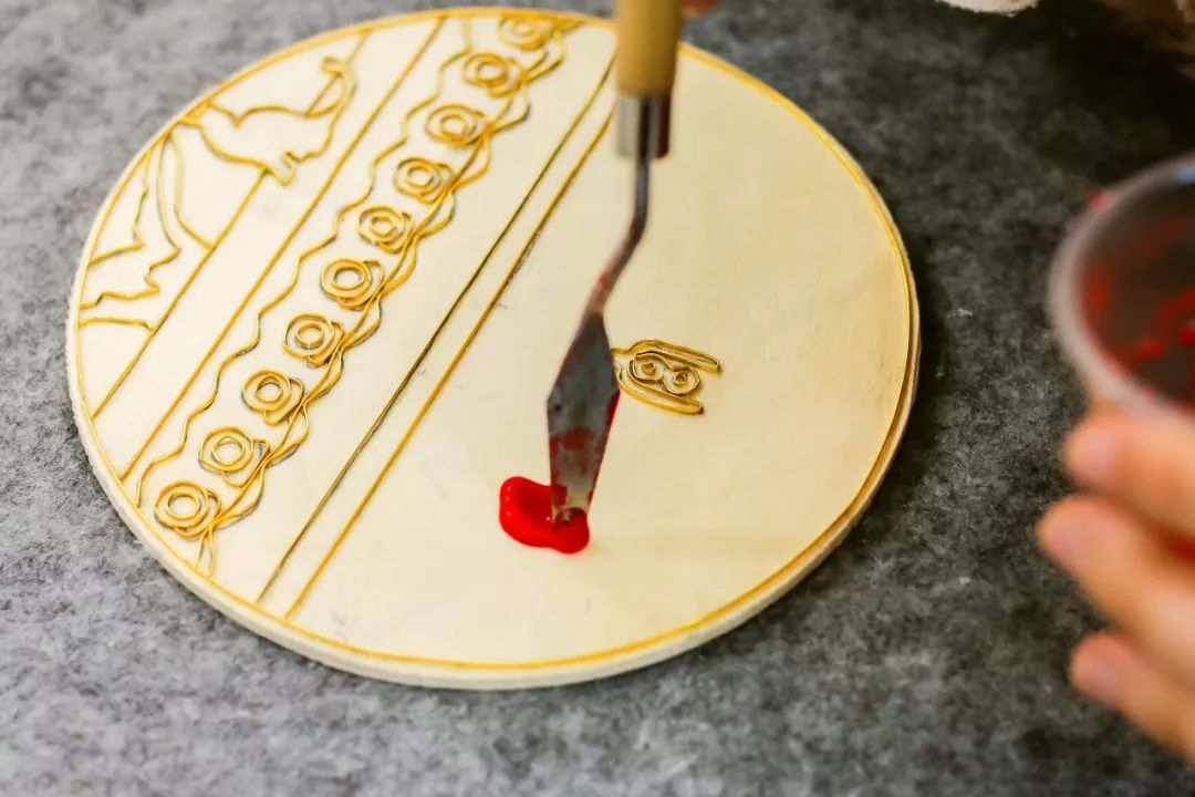 手残党慎入武汉伢的掐丝工艺大考验