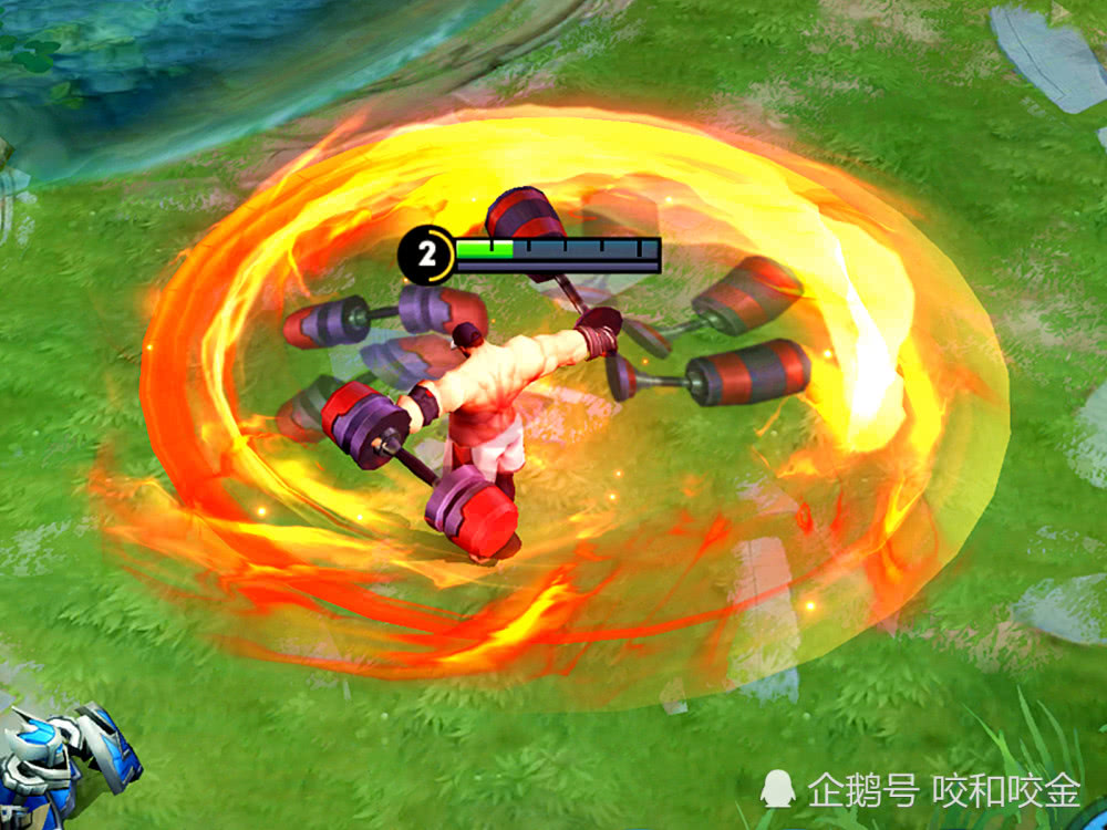 程咬金活力突击特效赏析除了三形态是彩蛋还有小金金的英文名