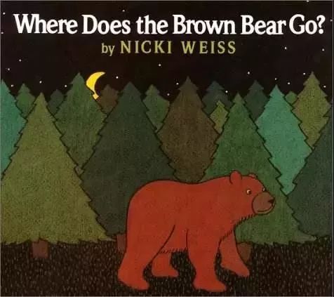 玩绘本wheredoesthebrownbeargo