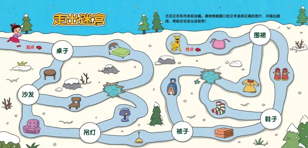 然后画出路线图,帮助古豆吧!