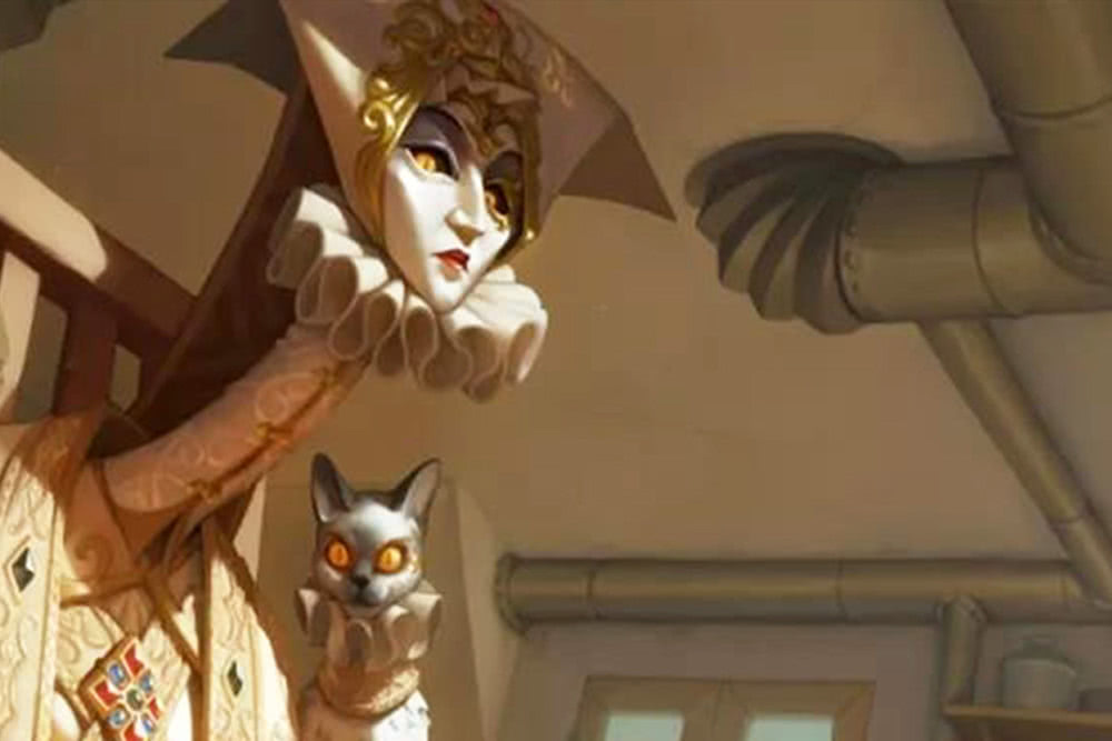 但正因为其整体形象的怪异,使得身着欧洲宫廷服饰"白松露"的使徒·安