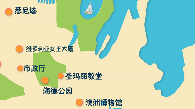 悉尼旅游攻略:一张图带你玩转悉尼