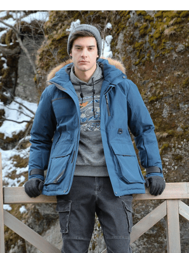 探路者极地羽绒服带你冬日里一秒升温