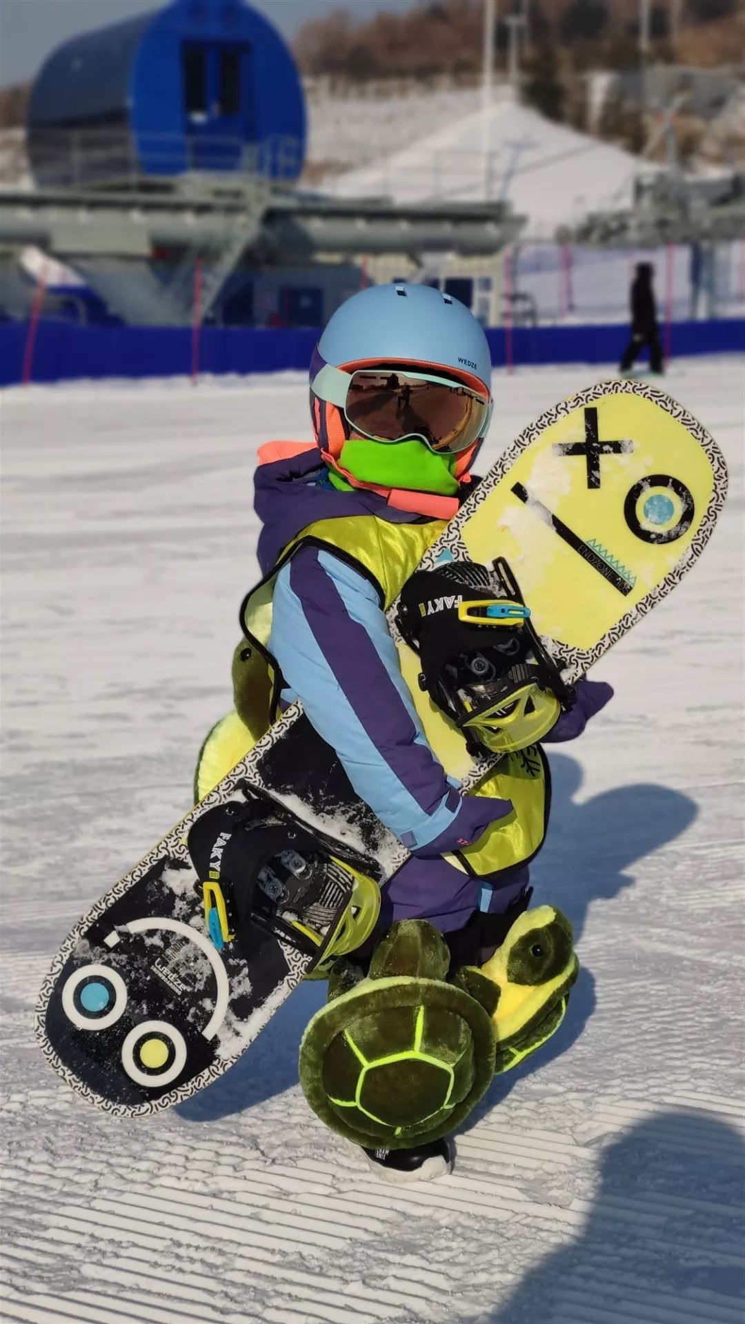 少儿单板滑雪冬令营第一期分享