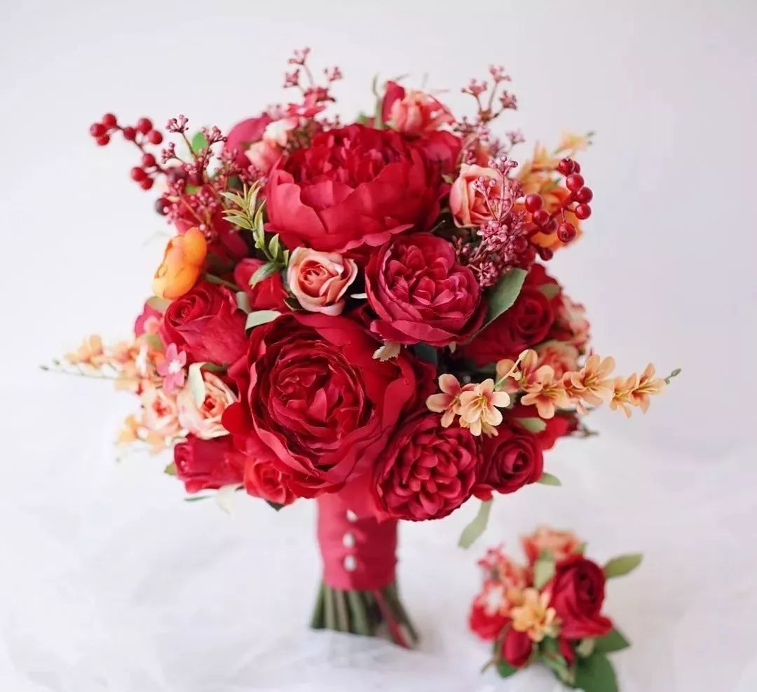 8大色系手捧花总有一款适合你