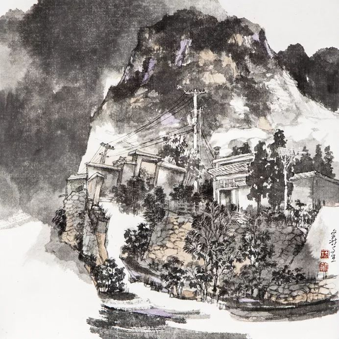 玉带杨文森 / 祥云卧岭降喜雨杨文森 / 云接江水天连山耿宏亮又署弘亮