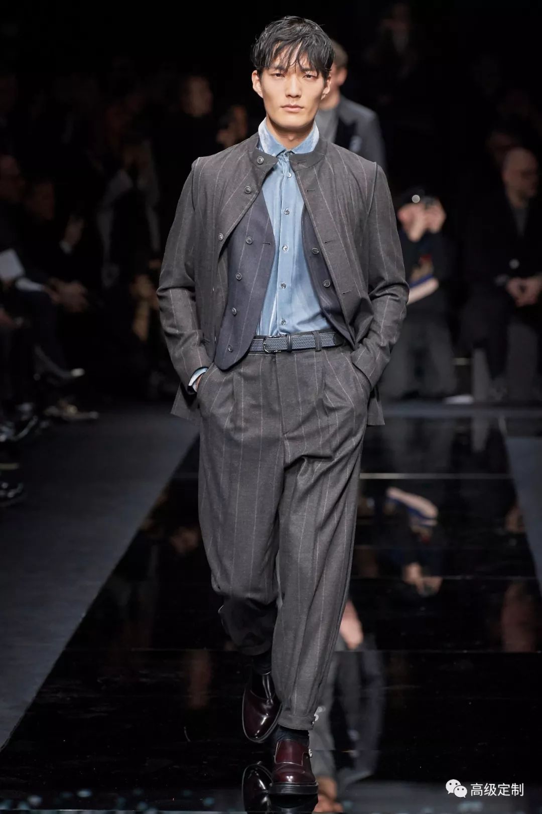 秀场直击giorgioarmani2020秋冬男秀系列