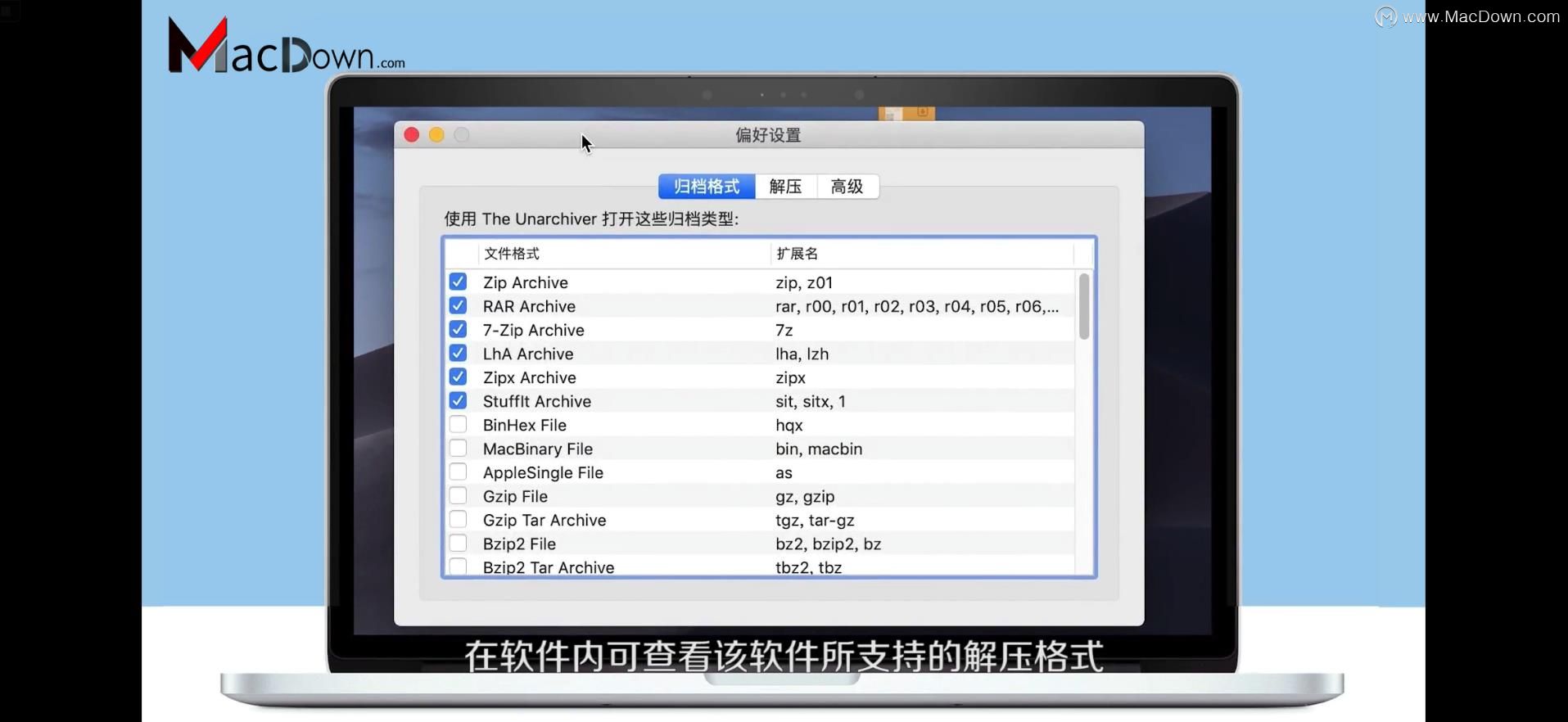 mac电脑如何解压rar,zip等各种格式文件(图文,视频教程)