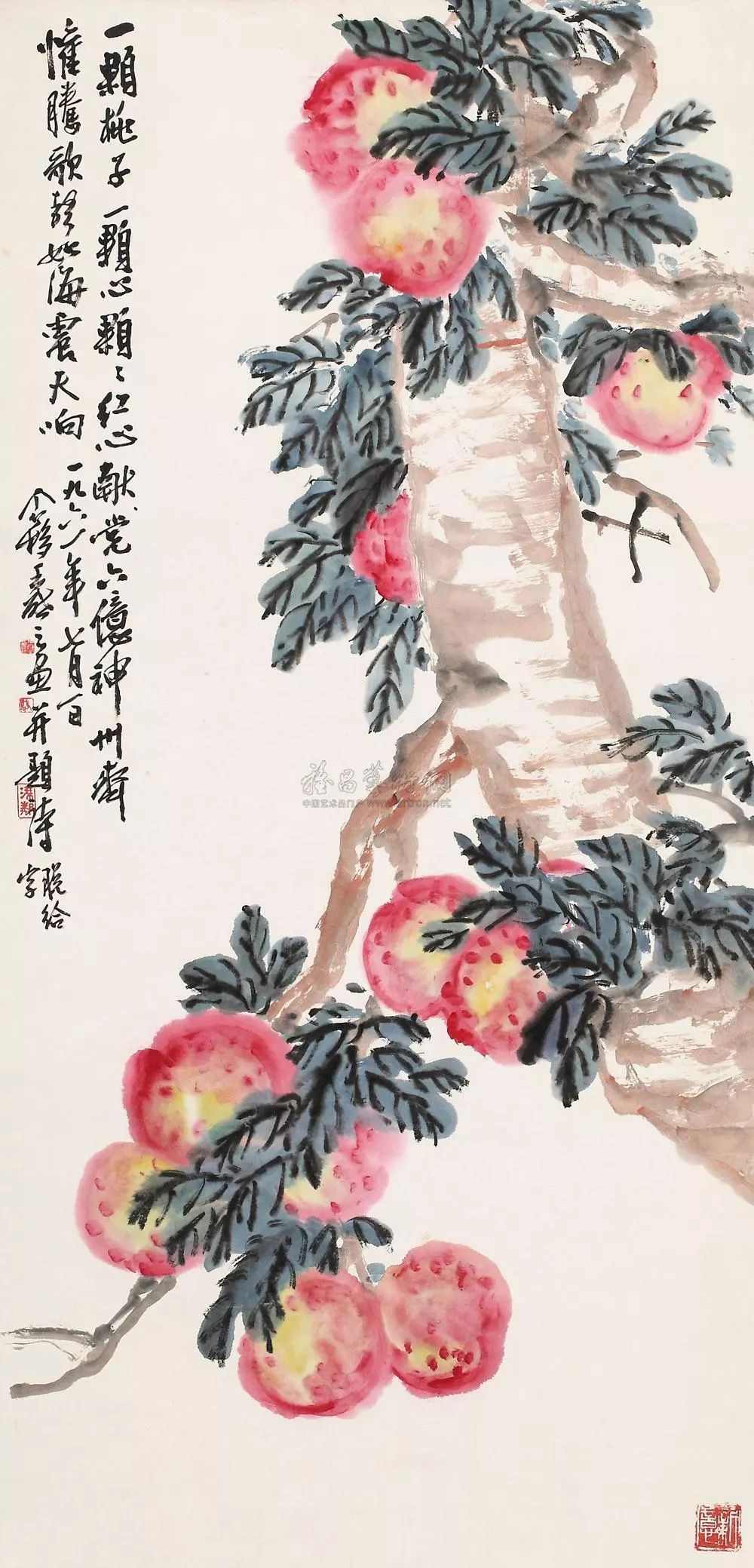 这二十位名家画的喜桃见者有福