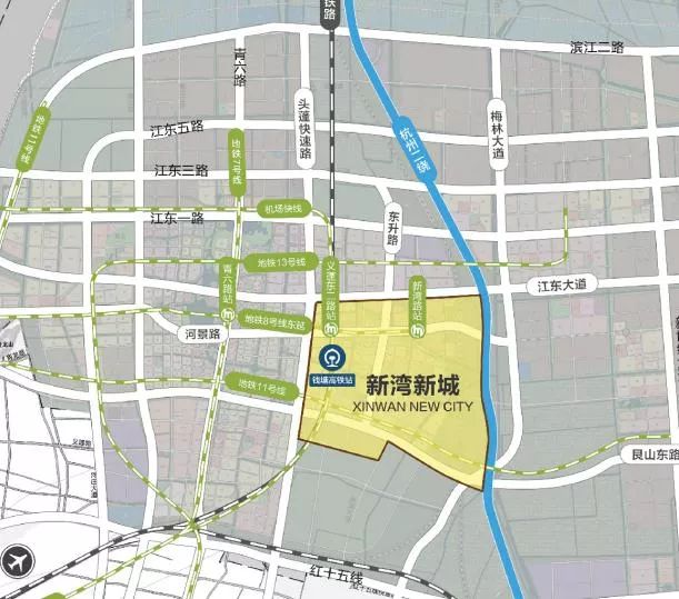 钱塘新区街道划分图片