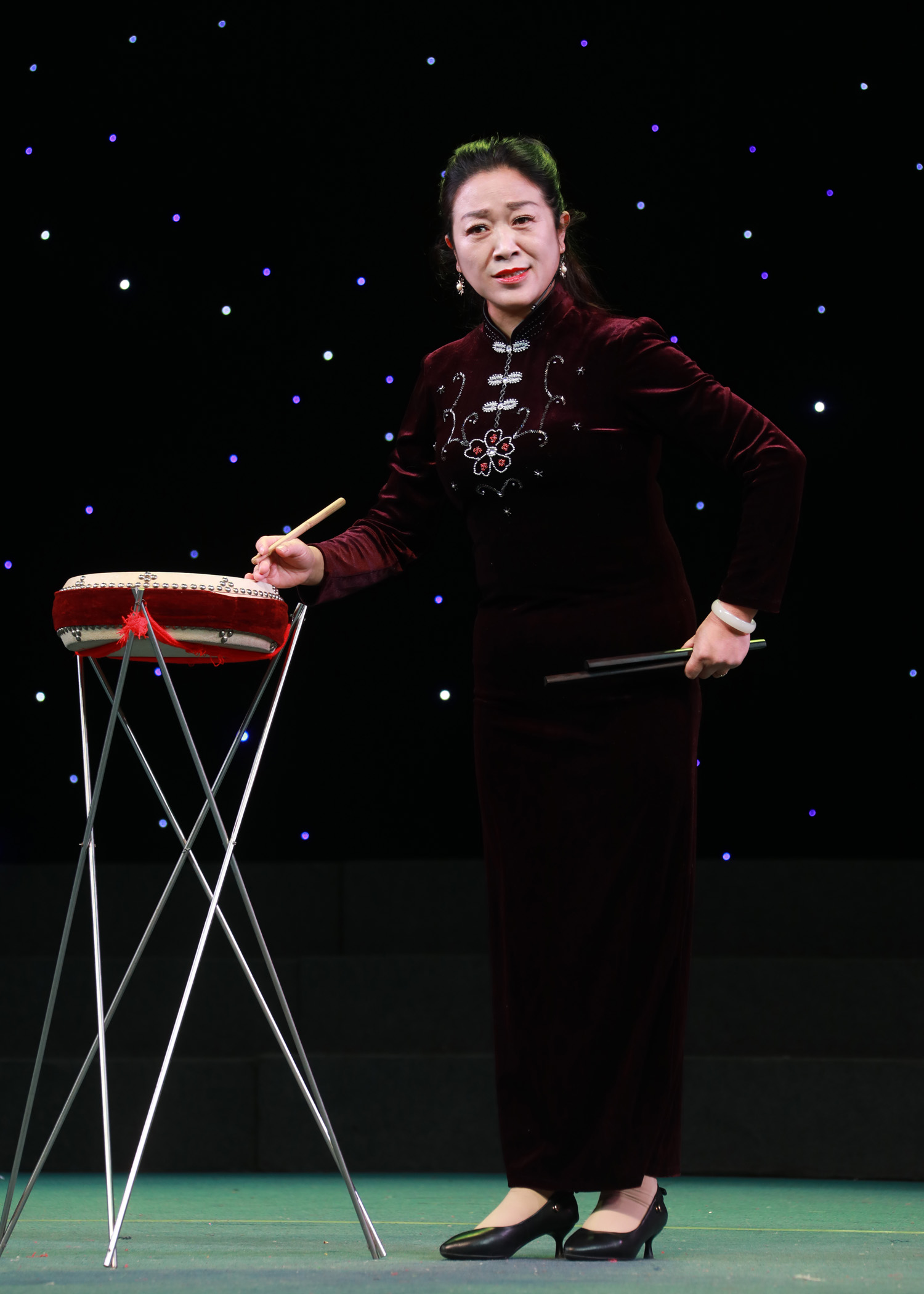 中国曲艺之乡民间艺人胡晚红在潞安剧院举办专场演出