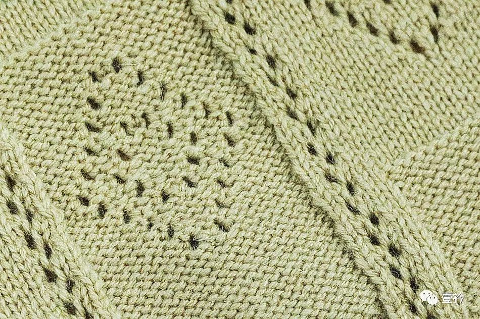 move pattern移针花样=集圈花样 tuck pattern吊目花样=双鱼鳞=畦编