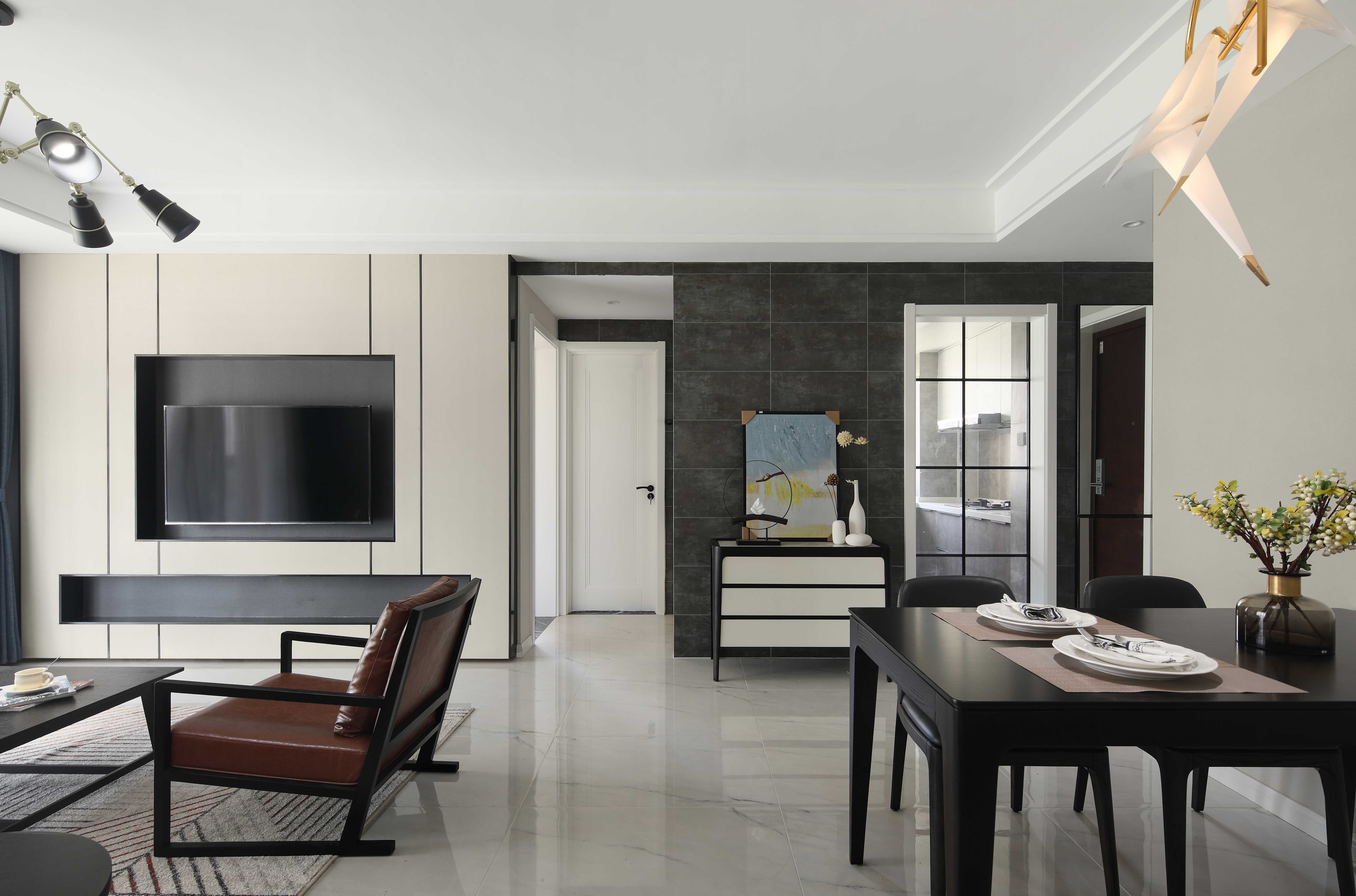 【锦华装饰装修实景案例】更向往精致,简约的设计生活